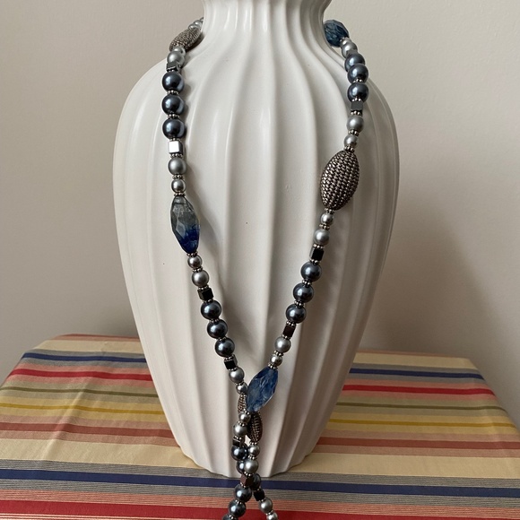 Hand Crafted 20” Long Necklace Perfect for Fall/Winter Outfits - Picture 7 of 9